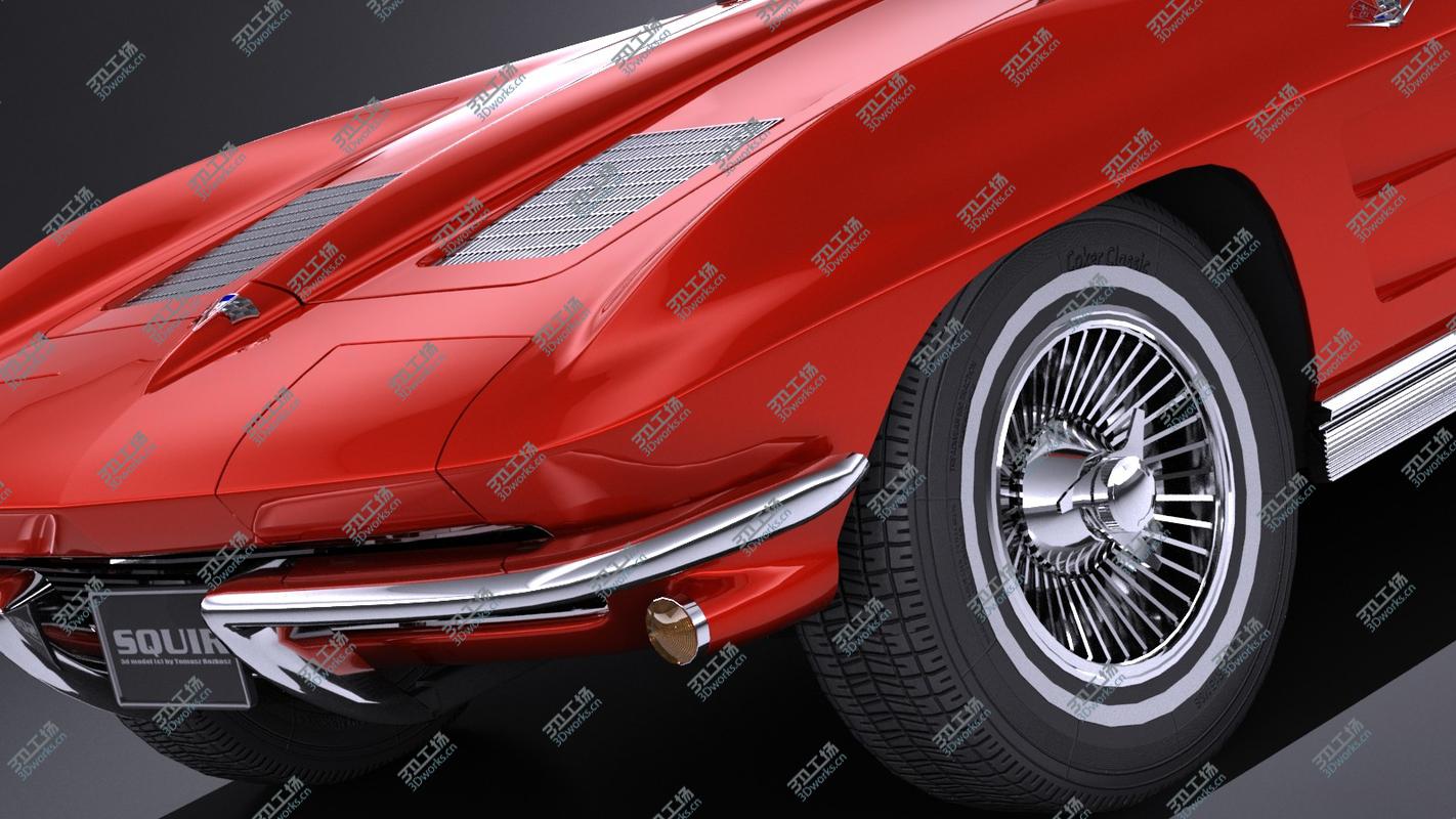 images/goods_img/202105072/LowPoly Chevrolet Corvette C2 1963 3D model/4.jpg